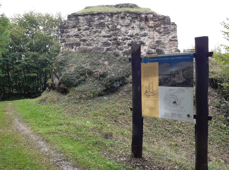 Burgruine Salmendingen, Germany